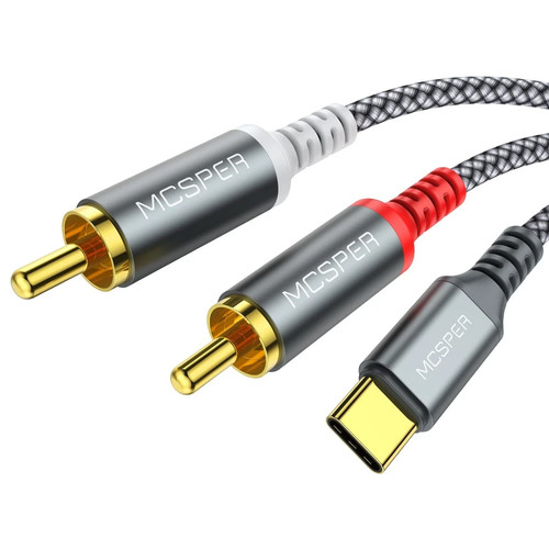 Usb rca audio cable 6 - audio, 6.6